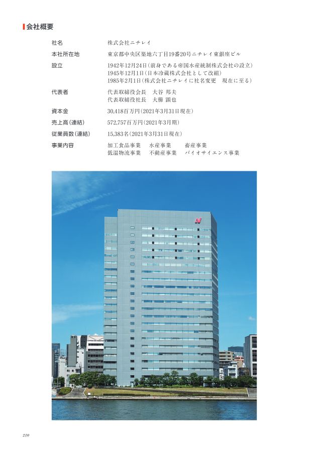 ニチレイ75年史