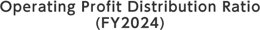 Operating Profit Distribution Ratio (FY2023)