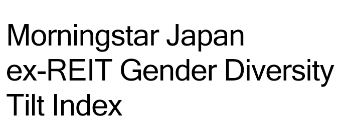 Morningstar Japan ex-REIT Gender Diversity Tilt Index