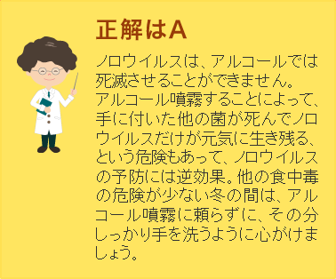 Stop 食中毒講座 第2回ノロウイルス編 ニチレイ こおらす